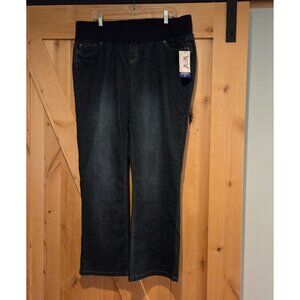 New!  Planet Motherhood Maternity Jeans Belly Panel Plus Size 2X Maternity